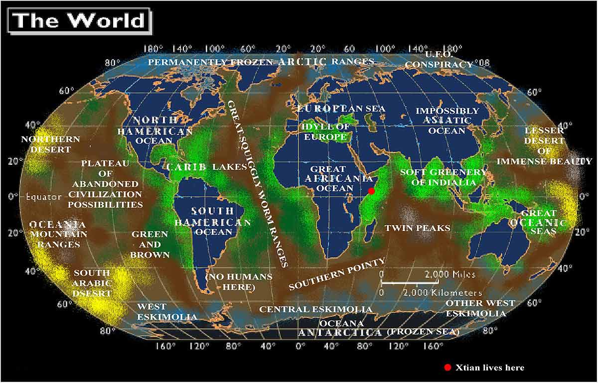 Xtian S World Map